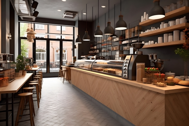 MHS_CAFE 店内